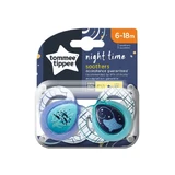 Chupete Tommee Tippee Night Time 6-18m, 2 piezas