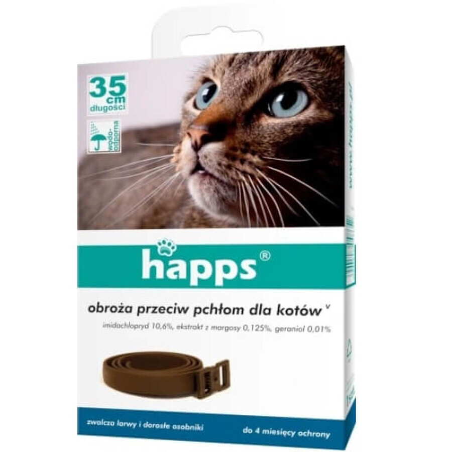 Happs, Flea collar for cats, 1 piece