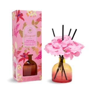 La Casa de los Aromas Ramo de Flores Barritas aromáticas Jazmín y Cedro, 170 ml