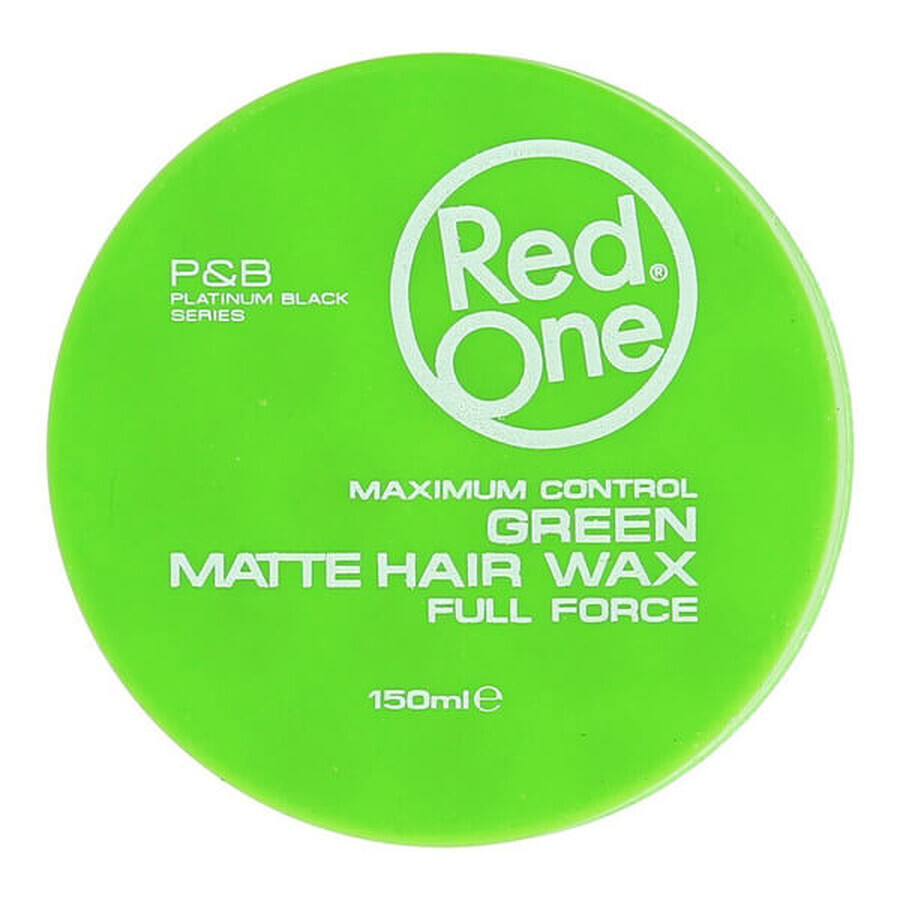 Red One Aqua Hair Gel Wax Full Force Grün, 150 ml