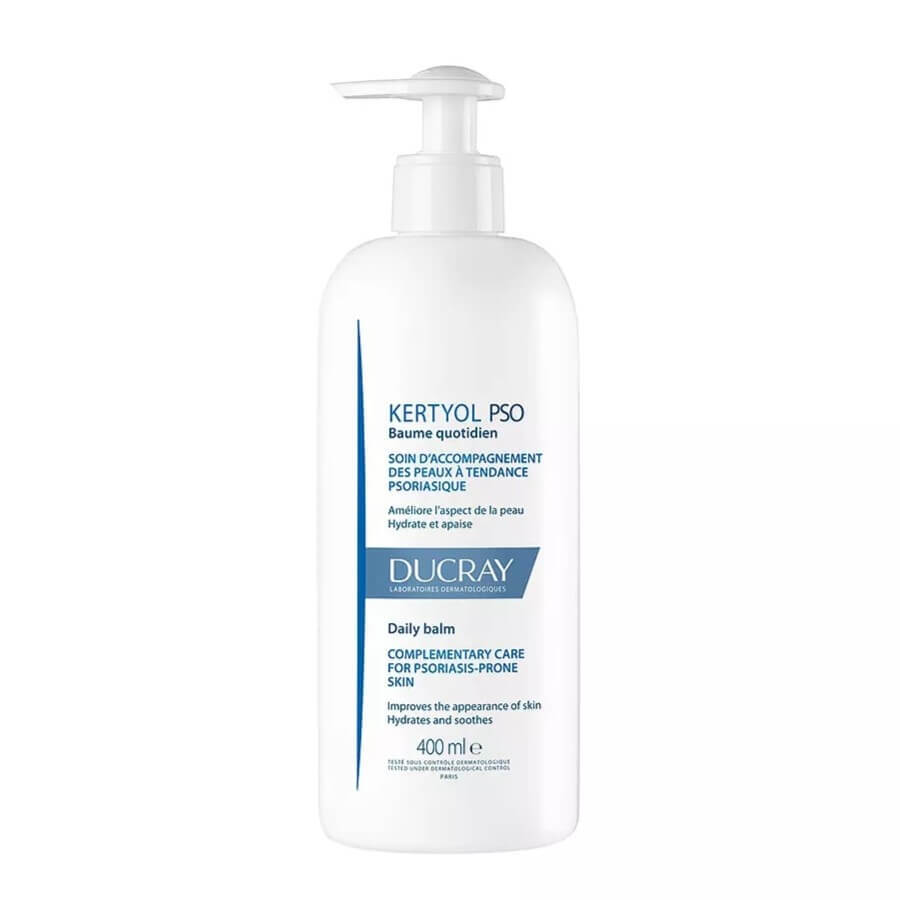 Ducray Kertyol P.S.O Feuchtigkeitslotion für zu Schuppenflechte neigende Haut, 400 ml