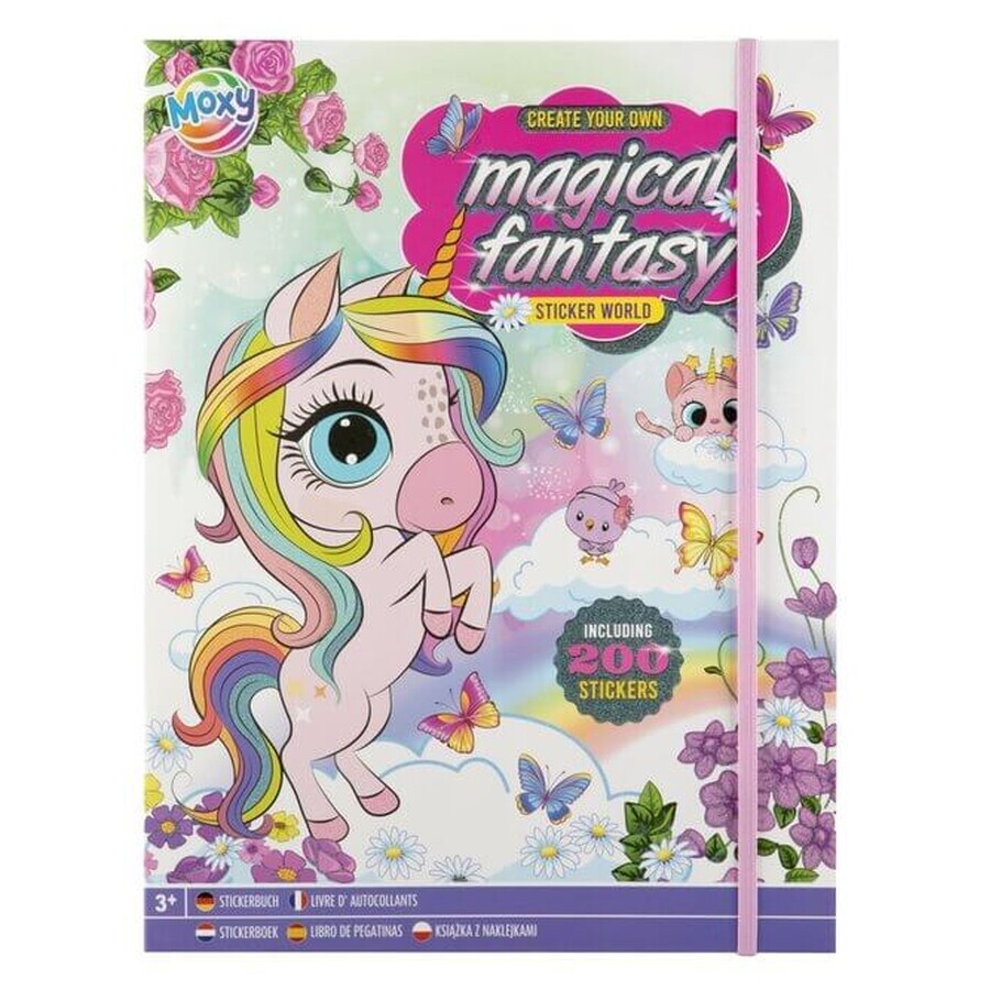 Magisches Stickerbuch Einhorn