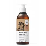 Shampooing Yope Super Shiny aux graines de lin 97%, 300 ml