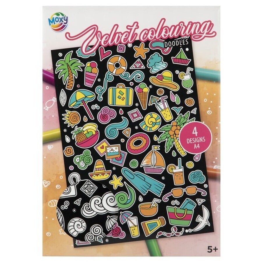 Livre de coloriage Velvet Scribbles