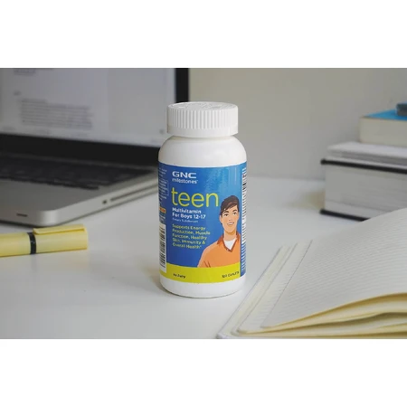 Multivitamines pour garçons de 12 à 17 ans, Teen Milestones (200812), 120 comprimés, GNC