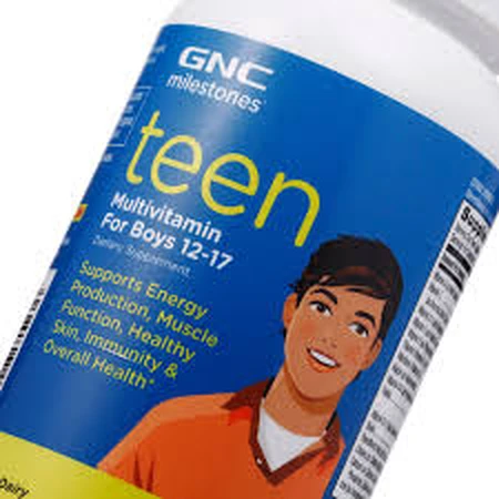 Multivitamines pour garçons de 12 à 17 ans, Teen Milestones (200812), 120 comprimés, GNC