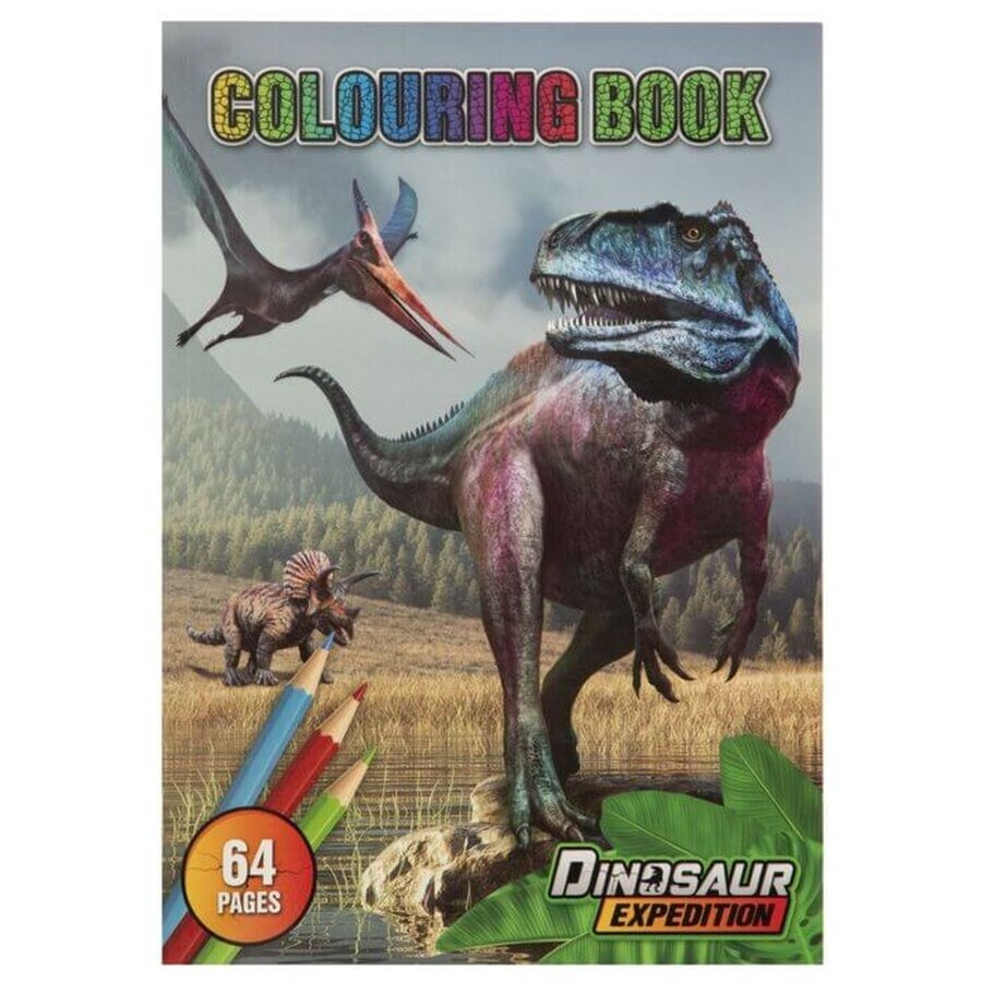 Dino A4 Coloring Book