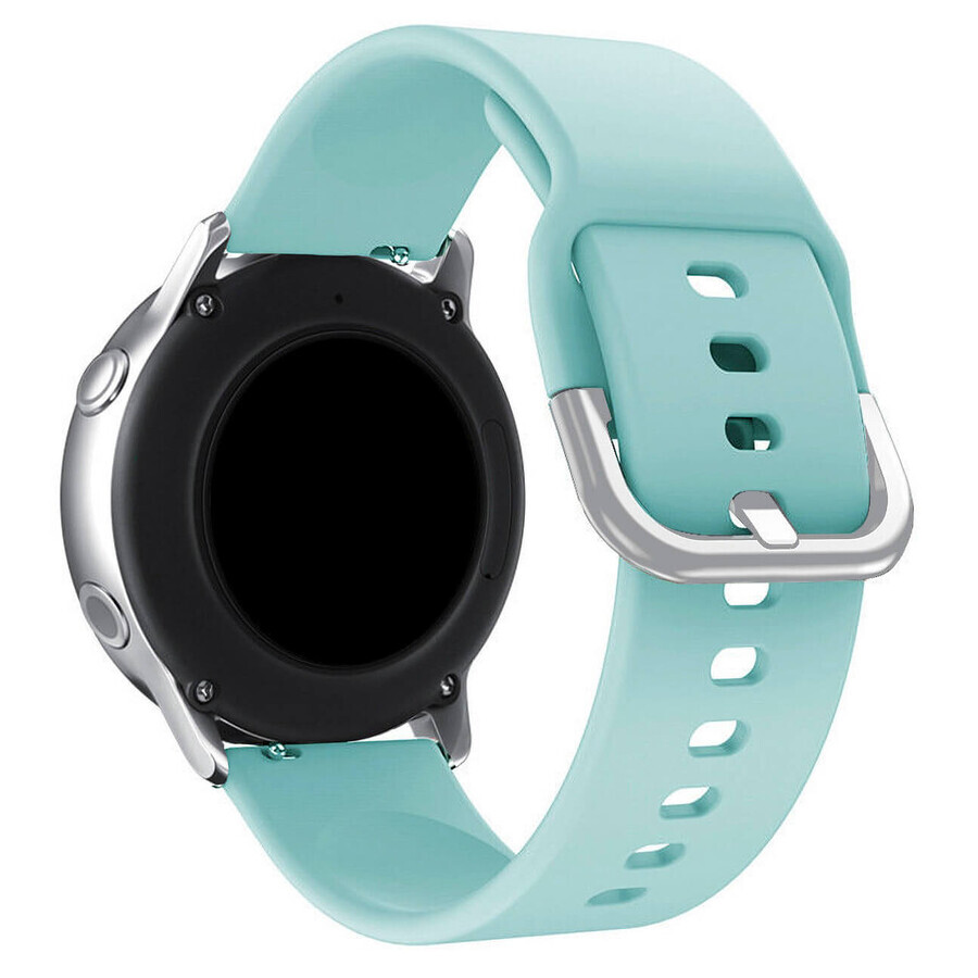 Correa de silicona TYS smartwatch band universal 22mm turquesa