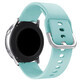 Silikonarmband TYS smartwatch band universal 22mm t&#252;rkis