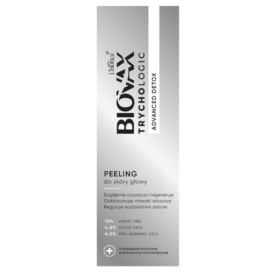 L Biotica Biovax Trychologic Advanced Detox Peeling Cuero Cabelludo, 50 ml