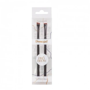 Donegal Pro Brow Precision Styling Brush Set, 2 stuks