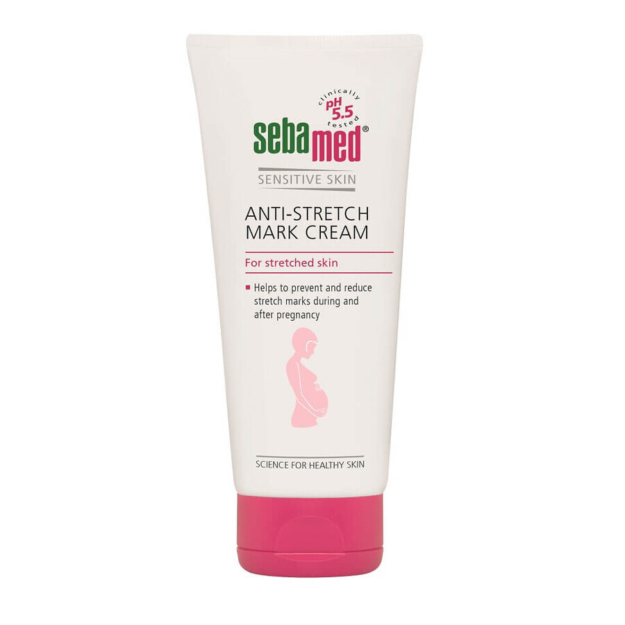 Sebamed Gevoelige Huid Anti-Stretch Mark Crème, 200ml