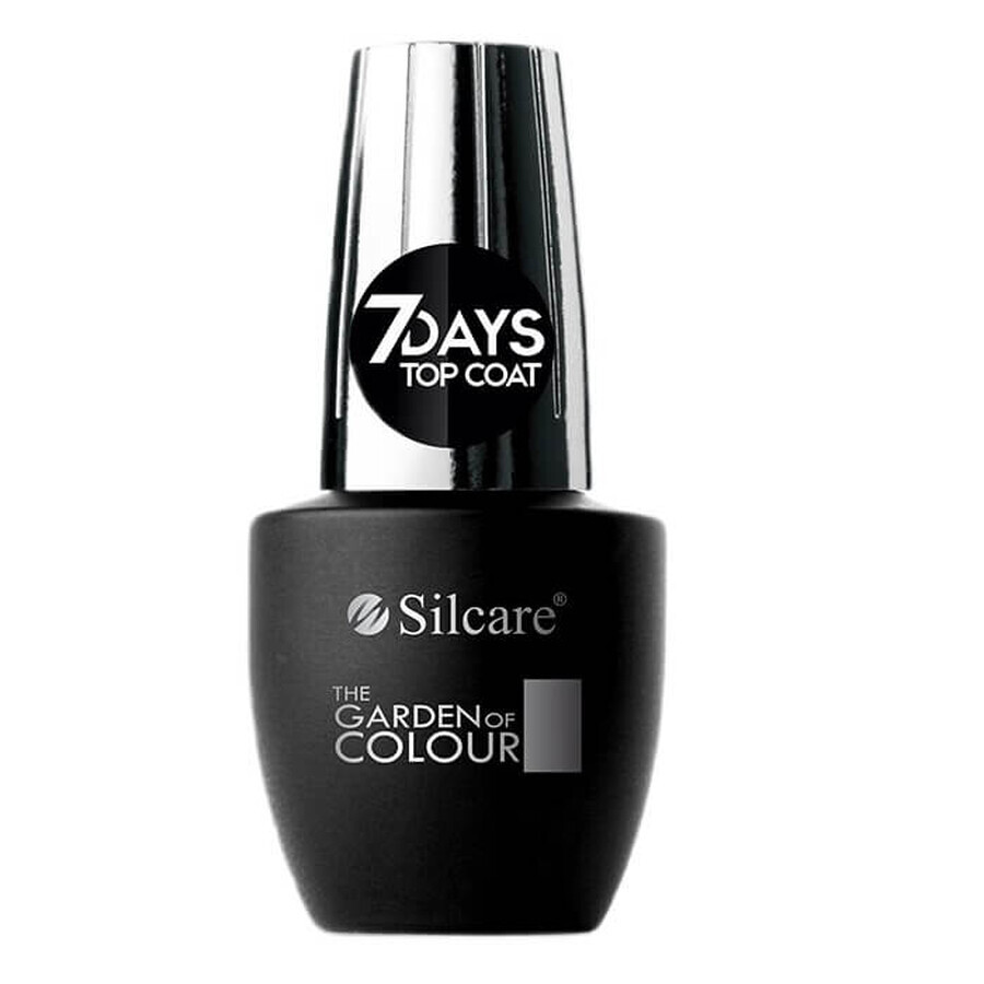 Silcare The Garden of Colour 7 Days nail top coat, 15 ml