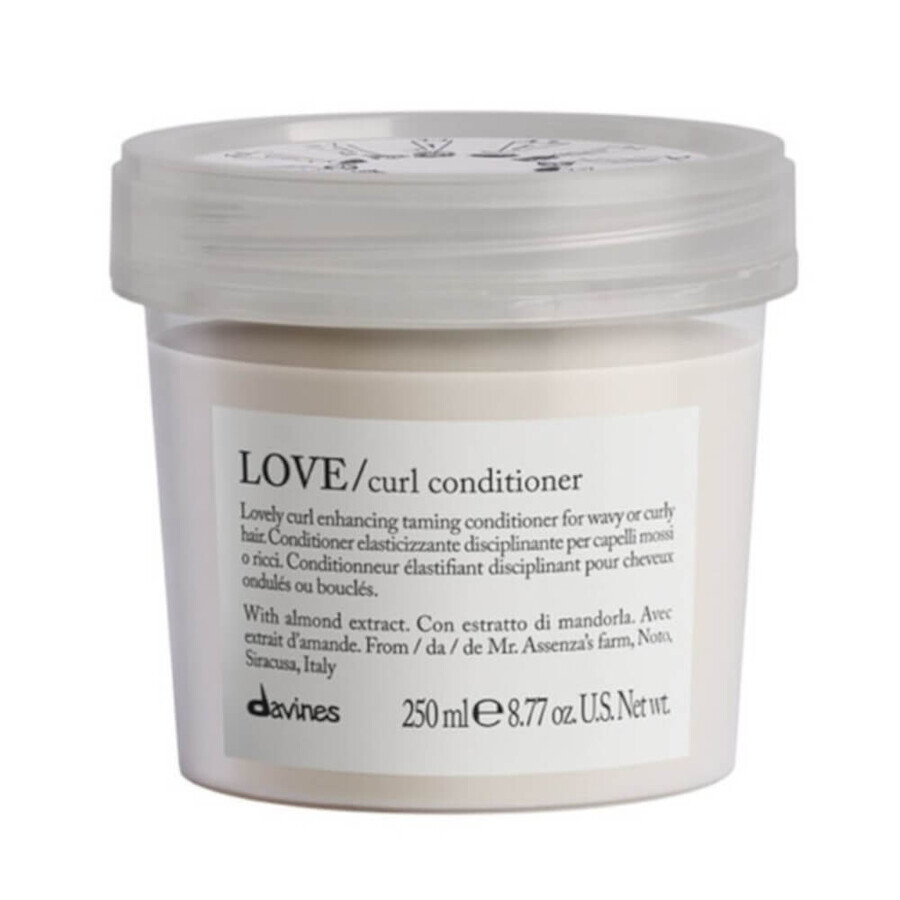 Davines Essential Haircare Love Curl Conditioner Protein Conditioner for Curly Hair, 250 ml.