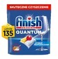 Finish Quantum Todo en 1 Lim&#243;n Lavavajillas c&#225;psulas, 135 unidades