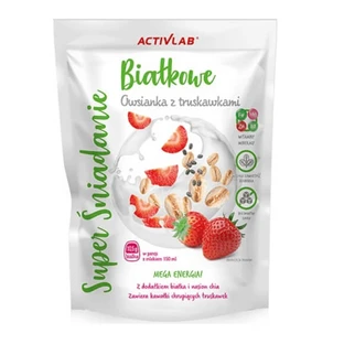 Super Protein Breakfast, Oatmeal with Strawberries, 300g