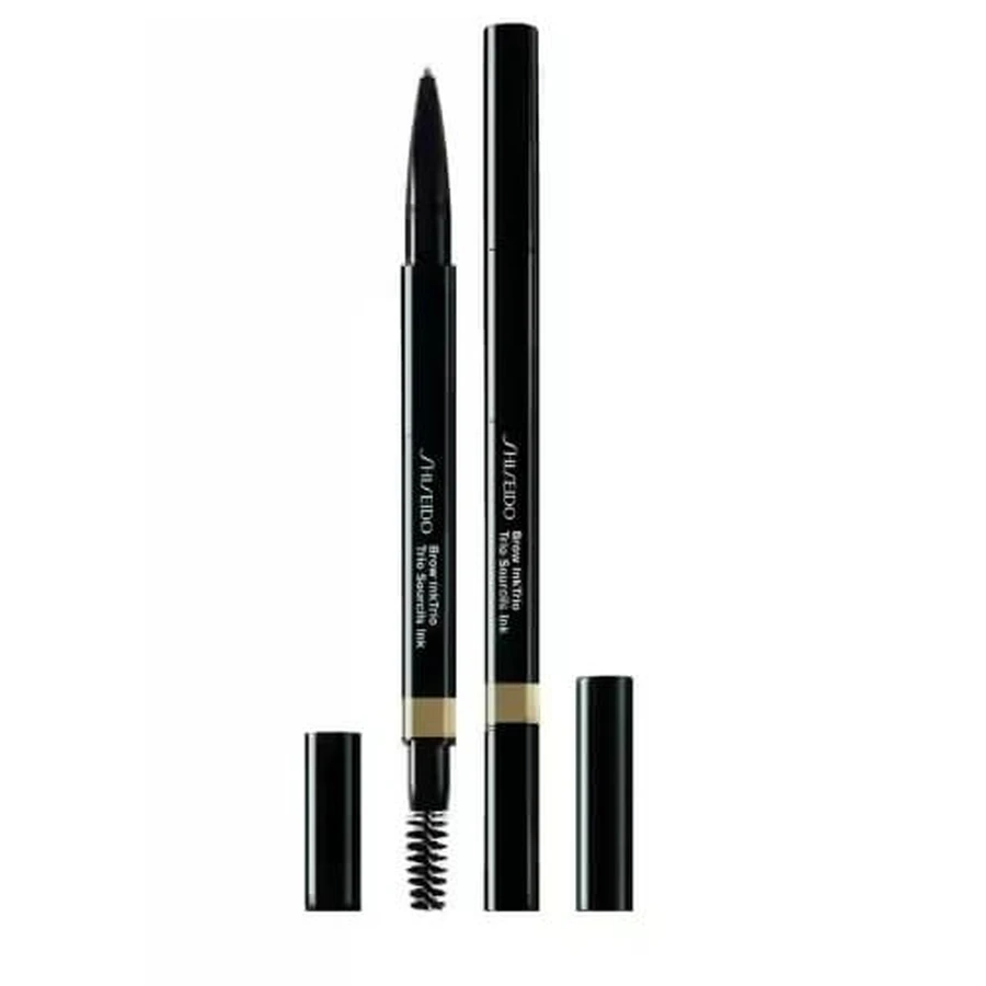 Shiseido Brow InkTrio Eyebrow Pencil and Powder with Applicator 02 Taupe