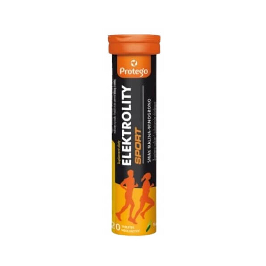 Protego Elektrolity Sport, 20 comprimate efervescente