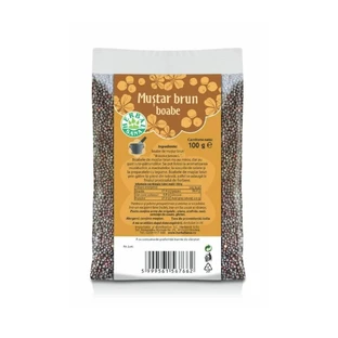Bayas de mostaza parda, 100 gr, Herbal Sana