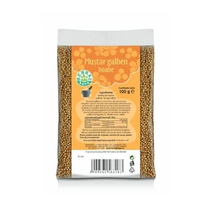 Yellow mustard berries, 100 gr, Herbal Sana