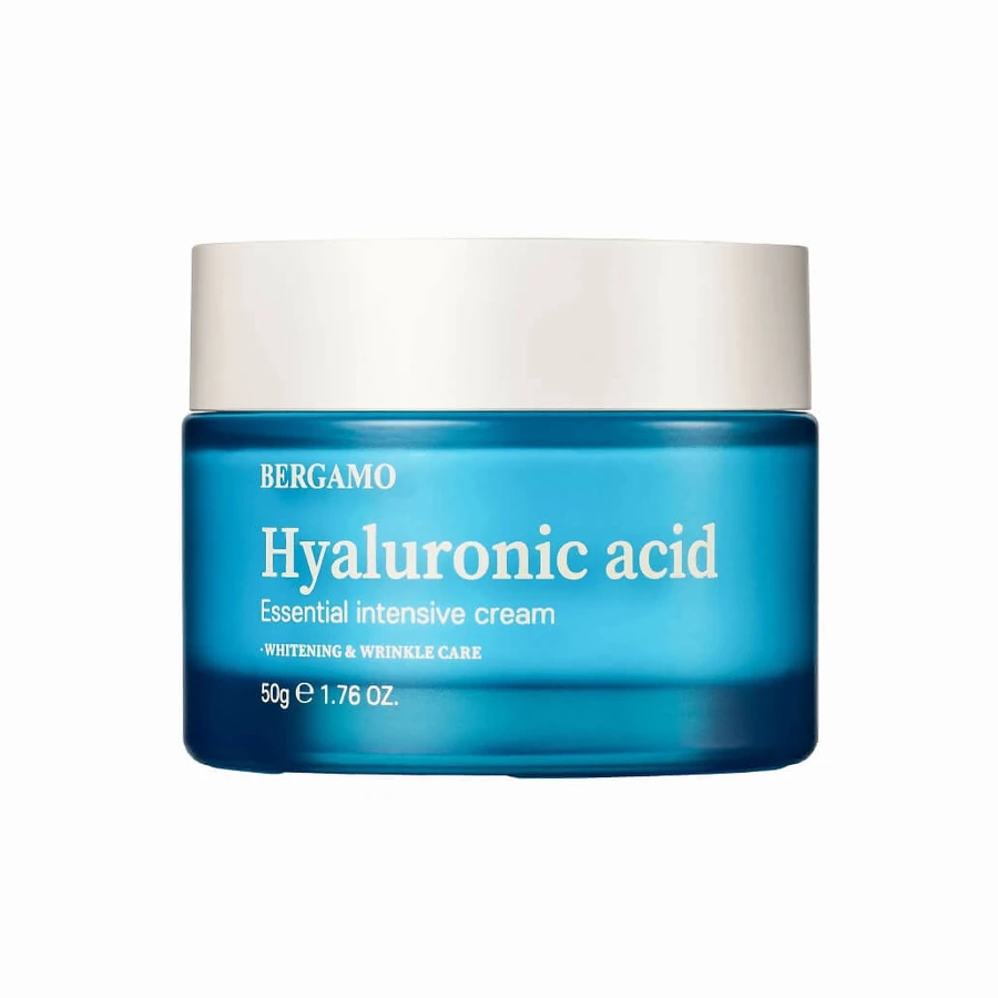 Bergamo Moisturizing face cream with hyaluronic acid, 50g