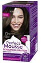 Schwarzkopf, Perfect Mousse, 400 Dark Brown, Hair coloring mousse