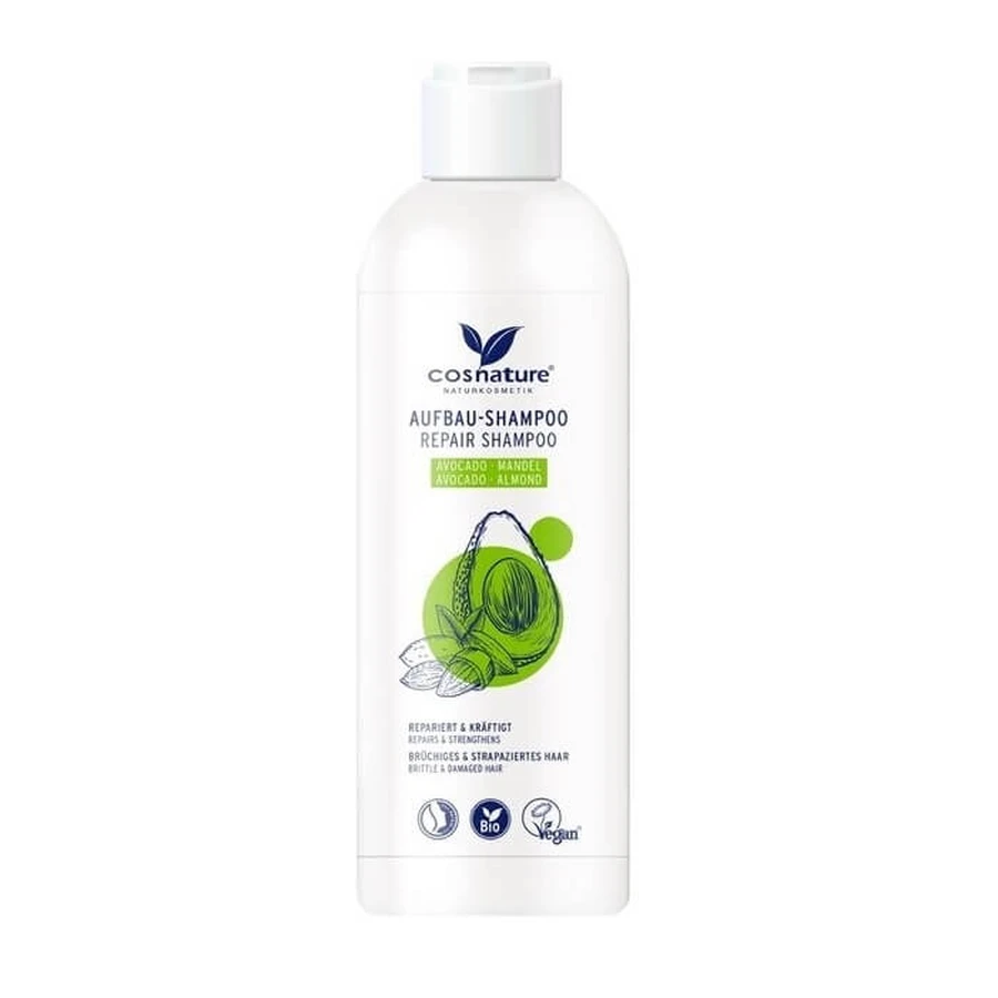 Cosnature Regenerating Hair Shampoo met avocado en amandel, 250ml