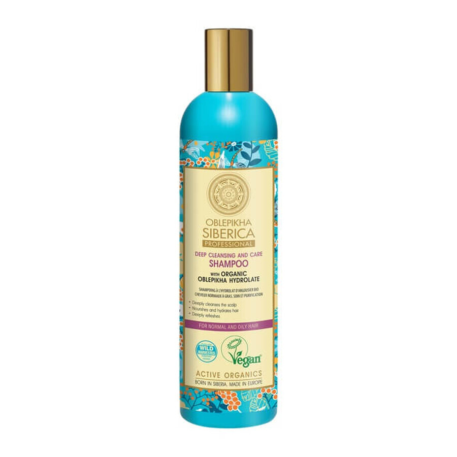 Natura Siberica Oblepikha Professional Rokitnian Shampoo für normales und fettiges Haar, 400ml