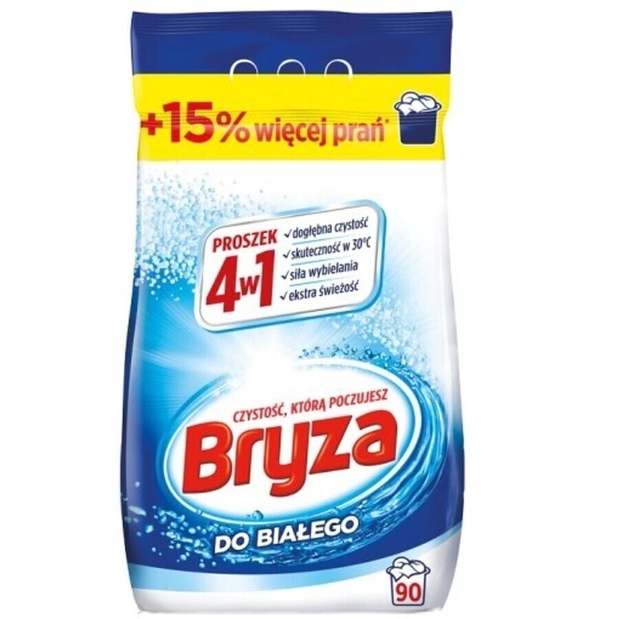 Bryza powder for washing white clothes White 4in1 5.85 kg/ 90 washes