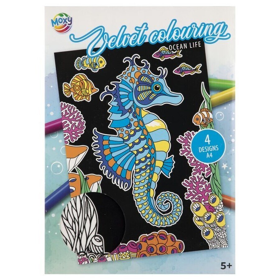 Velvet Ocean Coloring Book