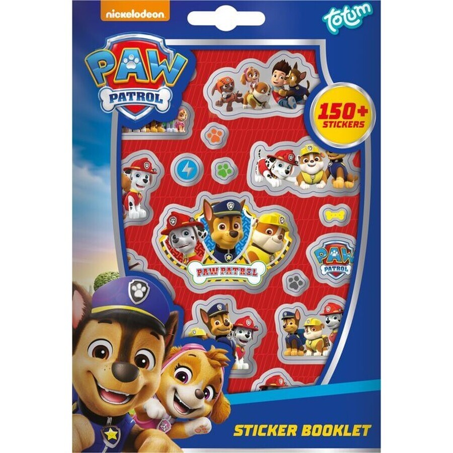 Adesivi PAW Psi Patrol 4 fogli
