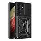 Funda blindada Hybrid Armor Camshield para Samsung Galaxy S23 Ultra con tapa de c&#225;mara negro