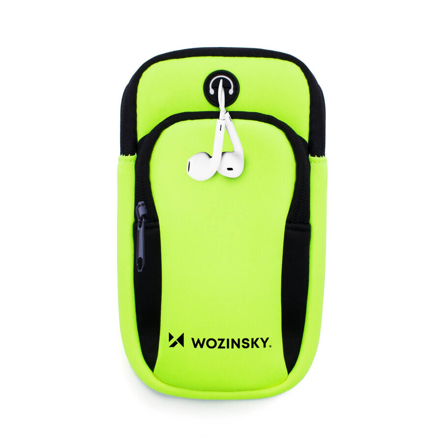 Wozinsky hardlooparmband groen (WABGR1)