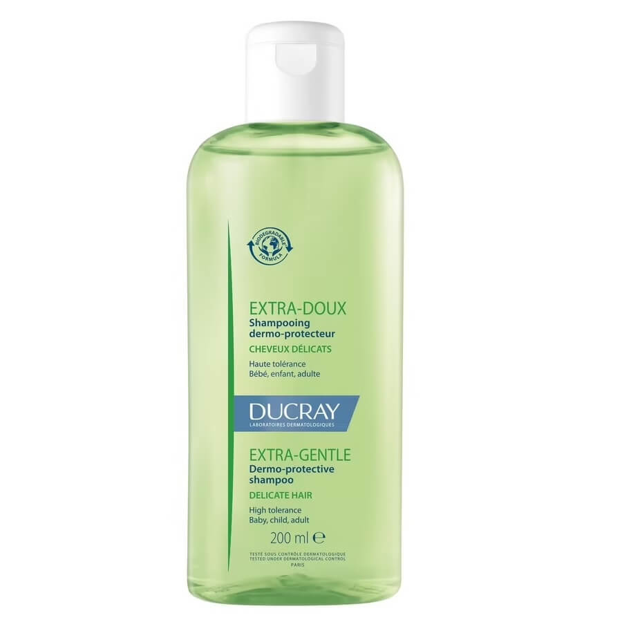 Ducray Extra-Gentle Dermatological Protective Shampoo, 200 ml