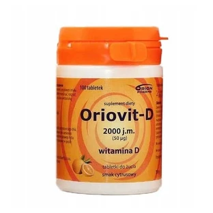 Oriovit-D 2000 UI, 100 comprimidos