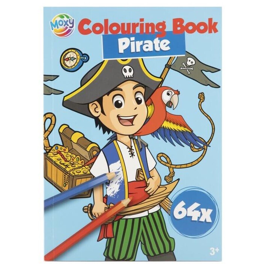 Libro da colorare sui pirati