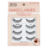 Ardell Naked Lashes Multipack künstliche Wimpern auf einem Streifen 424 Schwarz