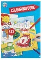 Libro da colorare 64 pagine, blu