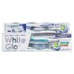 White Glo Whitening Tandpasta 150g/100ml + Borstel