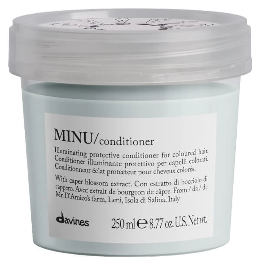 Davines Essential Haircare MINU Conditionneur protecteur pour cheveux colorés, 250 ml