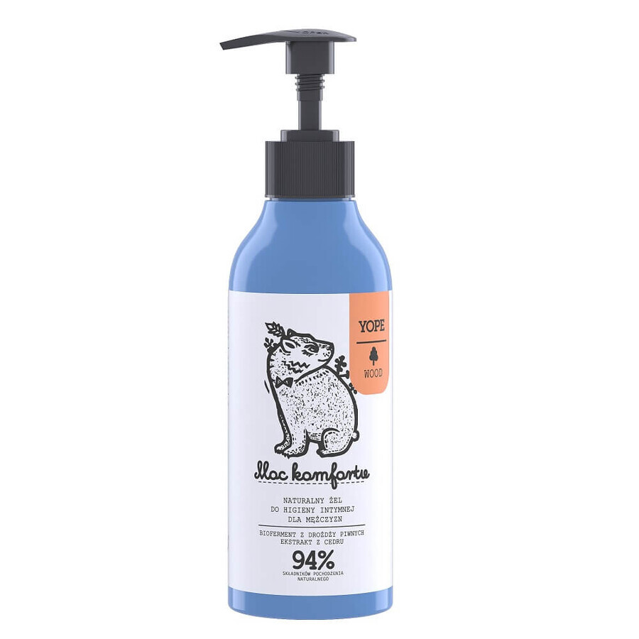 Yope Gel naturel d'hygiène intime pour hommes Moc Komfortu, 300ml