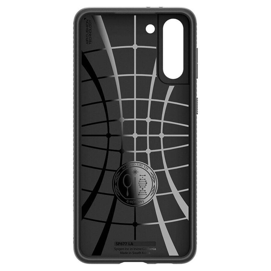 Etui Spigen Liquid Air pour Samsung Galaxy S21 - noir mat