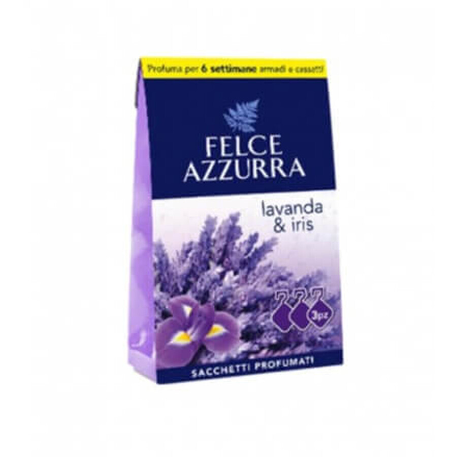 Felce Azzurra, Lavender amp; Iris fragrance sachet, 3 pieces