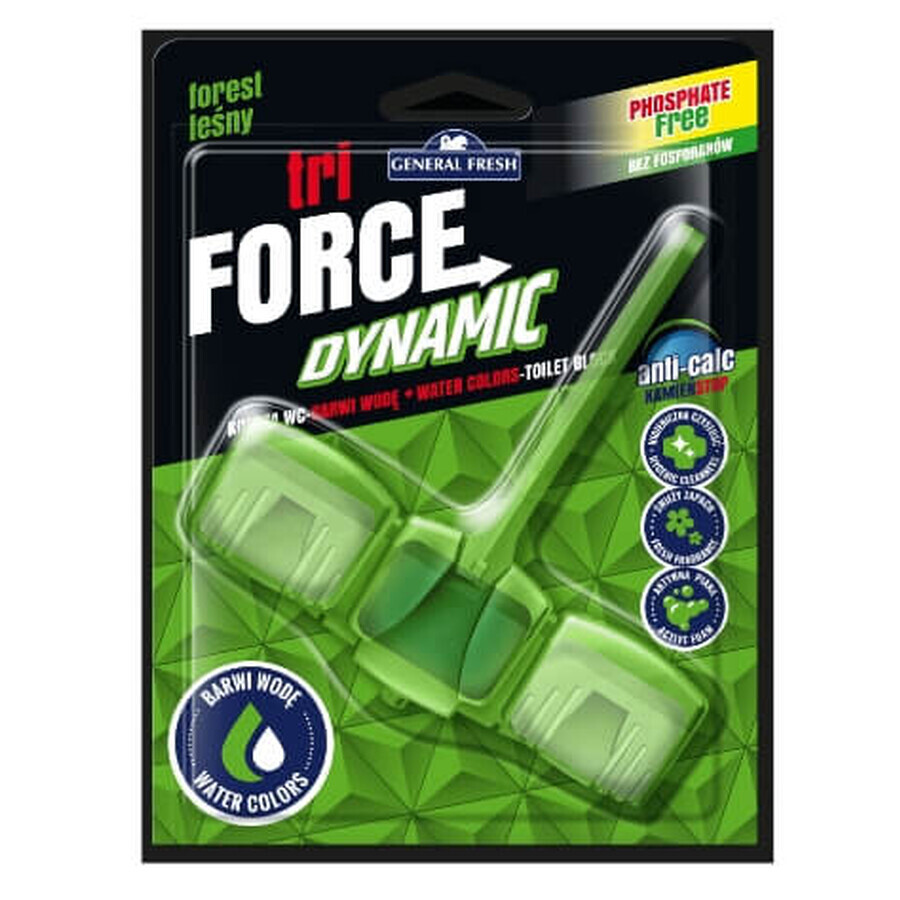 General Fresh, Tre-force Dynamic toiletpot, Bos, 1 stuk
