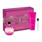 Jimmy Choo Rose Passion Set apă de parfum, 100 ml + apă de parfum miniatură, 7,5 ml + loțiune de corp, 100 ml