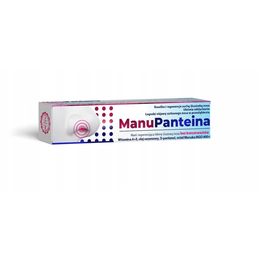 Manupanteina Pomada regeneradora de la zona nasal sin conservantes, 10 g