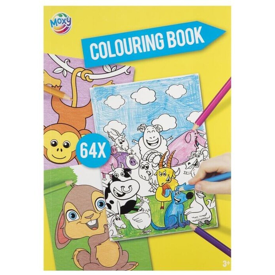 Winkel op Kleurboek geel Kleurboek geel