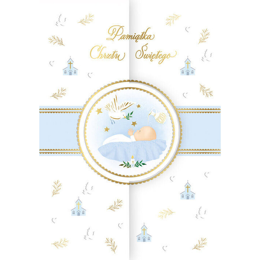 Boutique Enveloppe A5 carte de baptême bleue Enveloppe A5 carte de baptême bleue