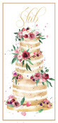 Card de nunta tort