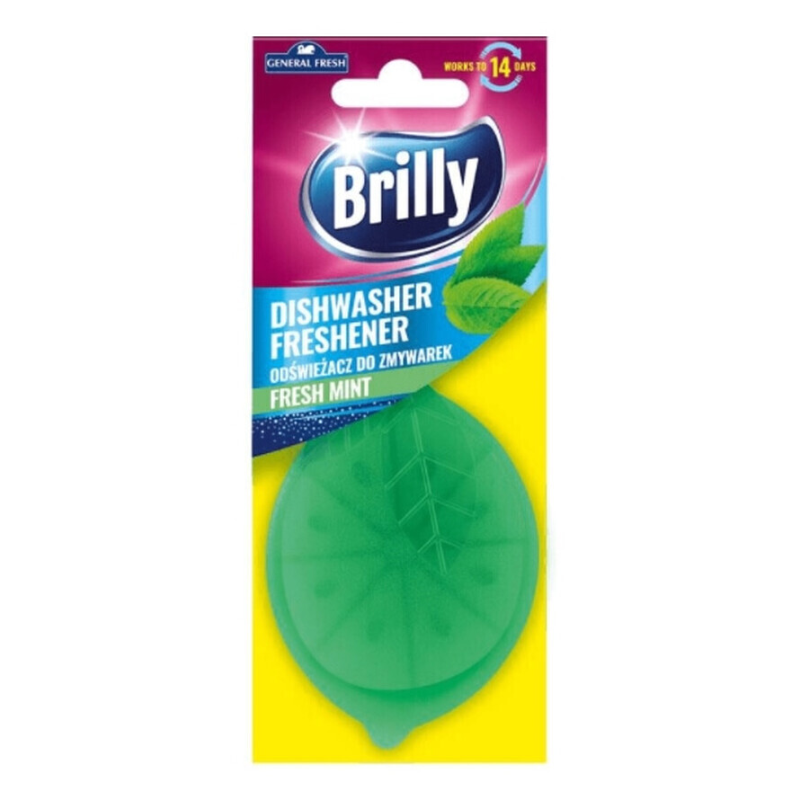 General Fresh, Brilly Vaatwasserverfrisser, verse munt, 1 stuk